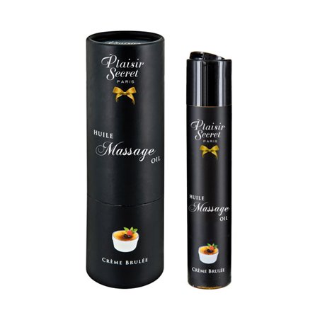 Huile de massage Creme Brulee 59ML Plaisir Secret
